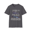 I Am Who I Am Tattooed Tee — Funny Bold Statement T-Shirt for Women