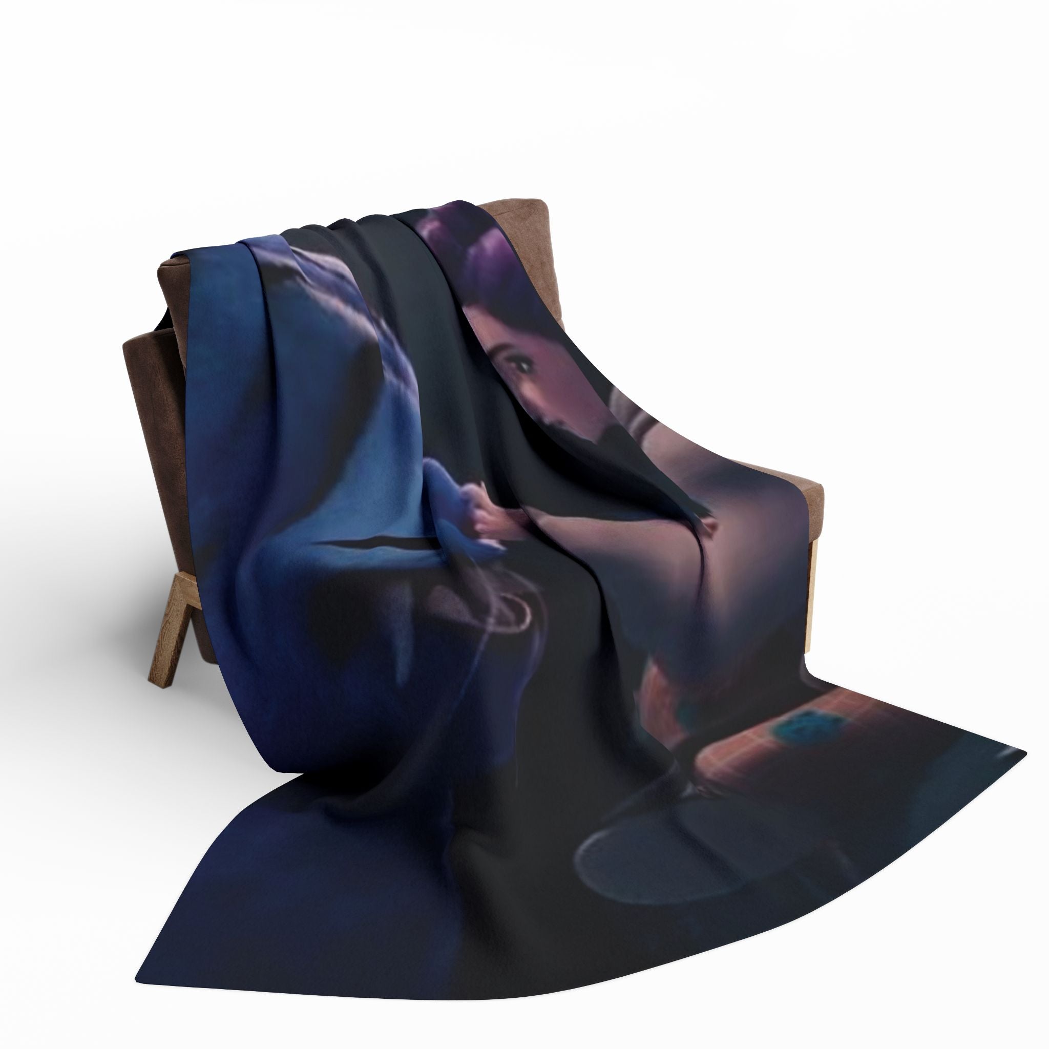 Fleece Blanket — Cozy Animated Derpy and Rumi
