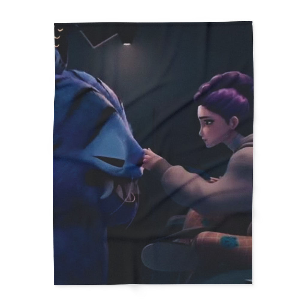 Fleece Blanket — Cozy Animated Derpy and Rumi