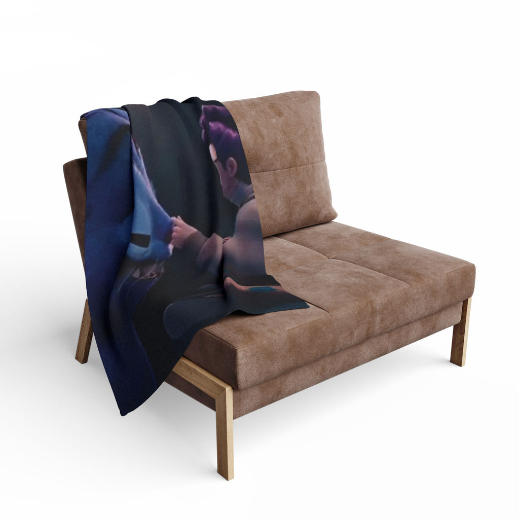 Fleece Blanket — Cozy Animated Derpy and Rumi