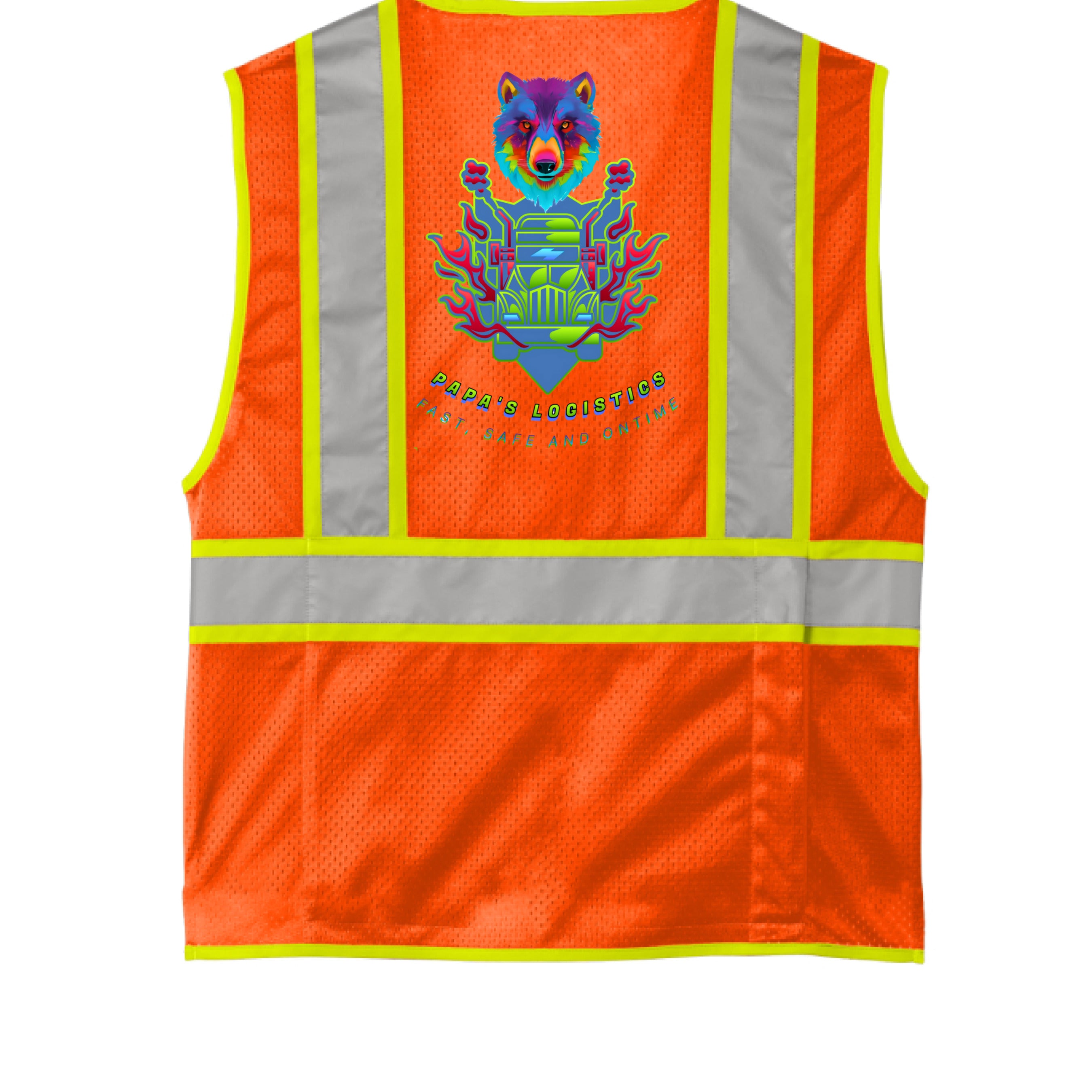 Safety Orange - BACK