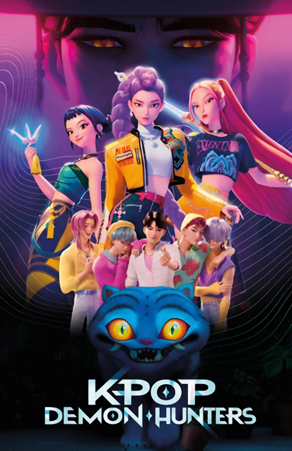 K Pop Demon Hunters Micro Fleece Blanket