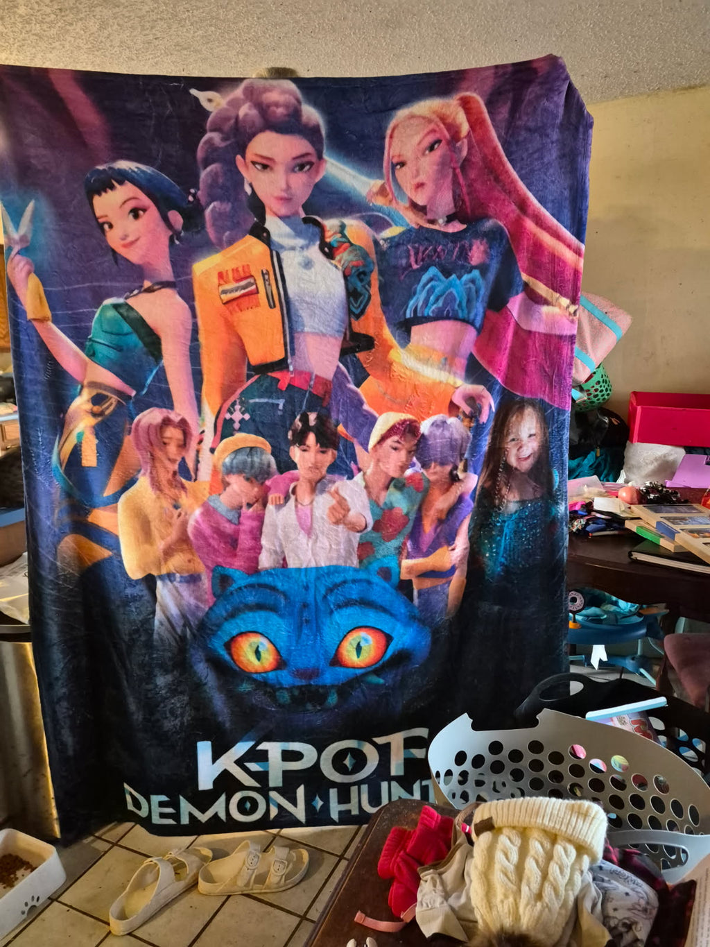 K Pop Demon Hunters Micro Fleece Blanket