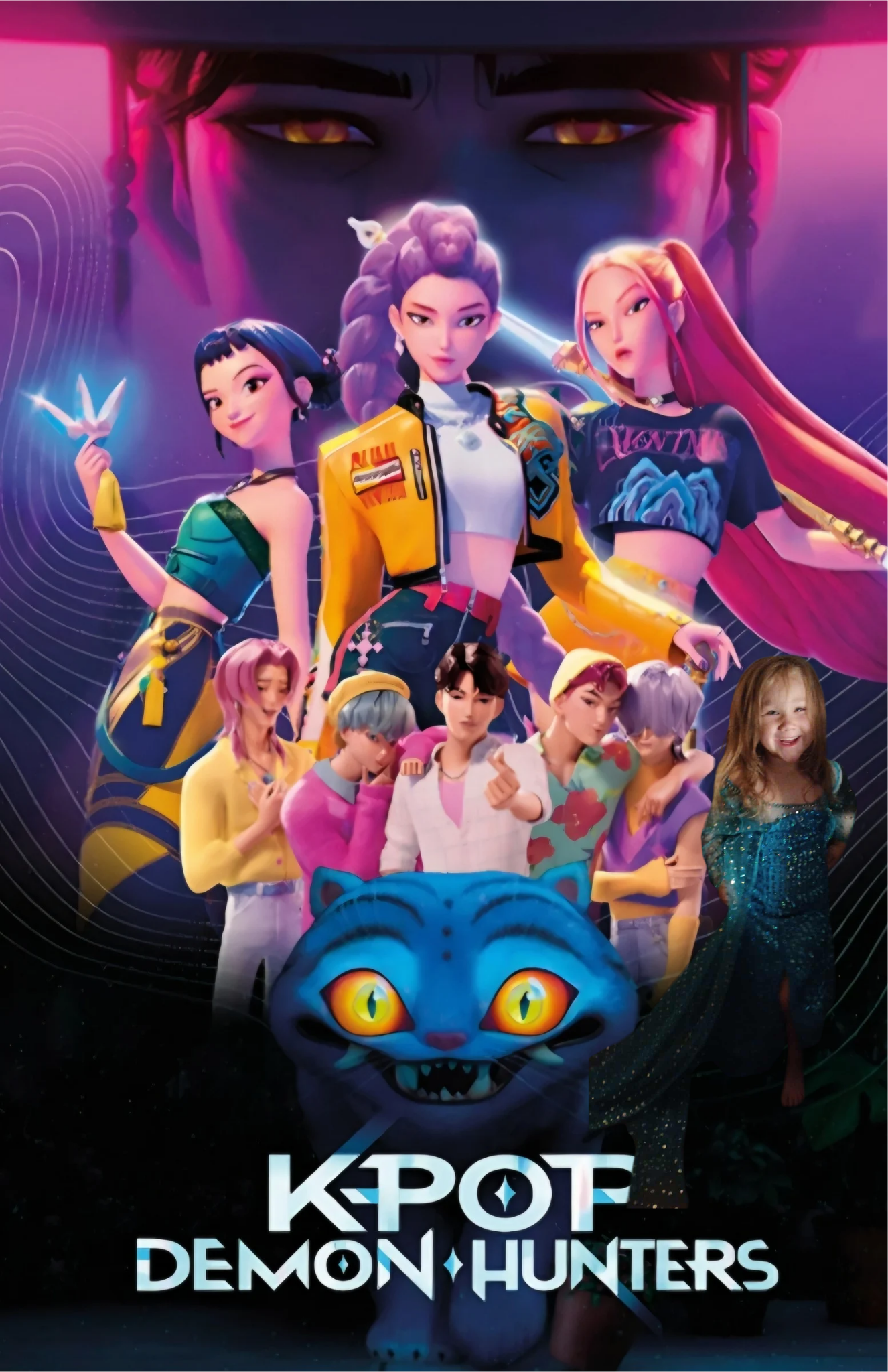 K Pop Demon Hunters Micro Fleece Blanket